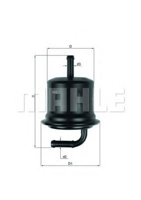 KL578 Mahle Original Фільтр палива